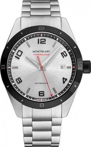 Orologio MontBlanc TimeWalker Automatic Silver Dial Orologio da uomo 116057