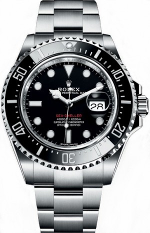 Rolex Sea-Dweller Orologio da uomo con quadrante nero 126600